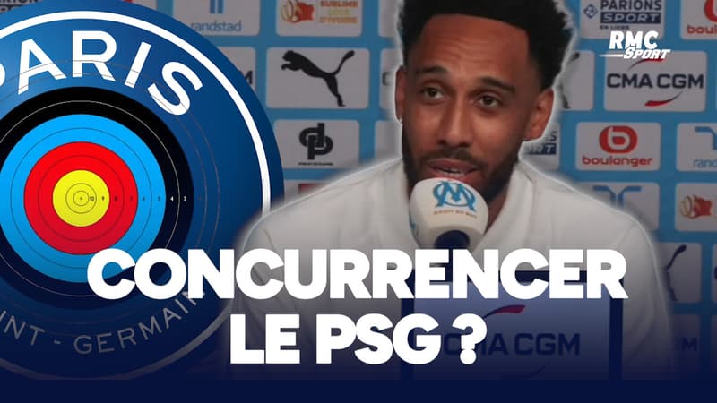 OM : Concurrencer le PSG ? “Le club s’en donne les moyens”, estime Aubameyang