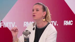 Mathilde Panot, la présidente du groupe LFI à l'Assemblée nationale, sur BFMTV-RMC le 6 janvier 2026