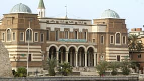 La Banque cetrale de Libye à Tripoli 