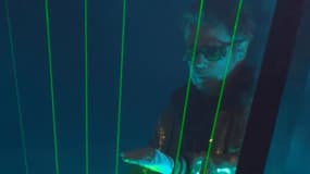 Jean-Michel Jarre durant la cérémonie de clôture des Jeux paralympiques de Paris, le 8 septembre 2024