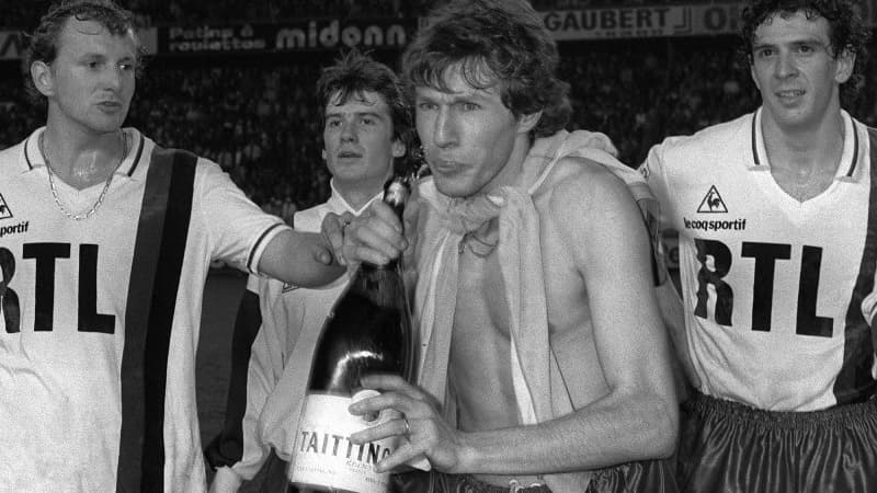 Luis Fernandez (PSG) en 1985-1986
