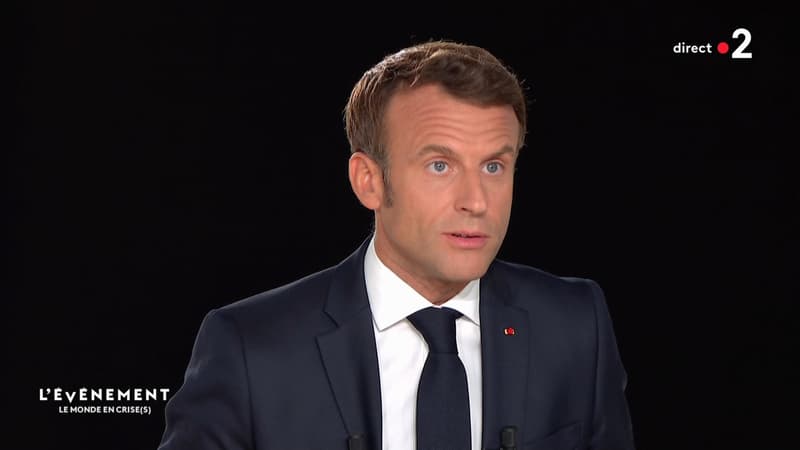 Russie, livraisons d'armes, carburant... Ce qu'il faut retenir de l'interview d'Emmanuel Macron