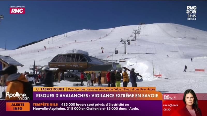 Risques d'avalanches : vigilance extrême en Savoie