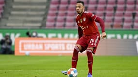 Corentin Tolisso avec le Bayern Munich.
