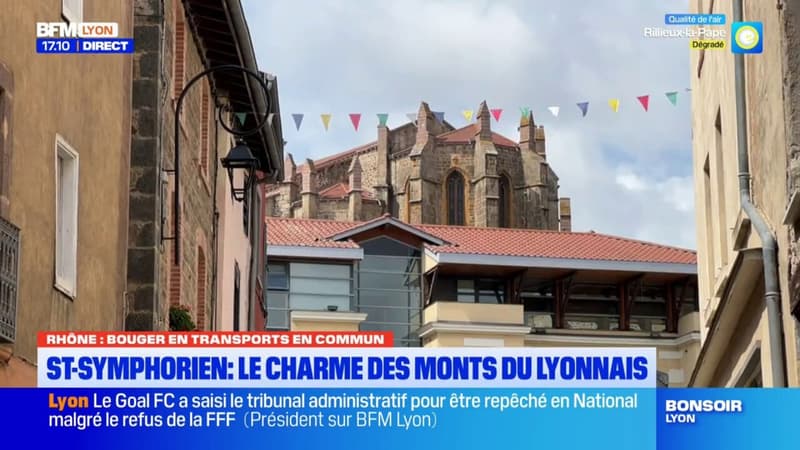 Saint-Symphorien-Sur-Coise, le charme des monts du Lyonnais accessible en transports en commun