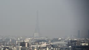 Paris sous la pollution. (Photo d'illustration)