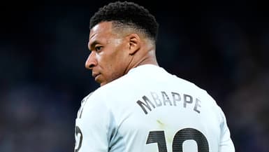 Kylian Mbappé avec le Real Madrid le 10 avril 2026