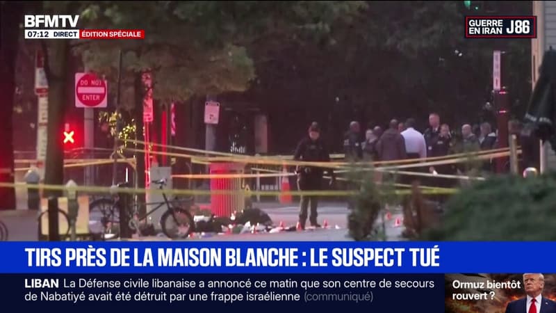 États-Unis: ce que l'on sait des coups de feu près de la Maison Blanche