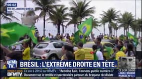 Au Brésil, le candidat de l'extrême droite est en tête au premier tour de la présidentielle