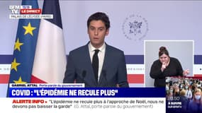 Durcissement des restrictions dans les pays européens: "ce sont des décisions que nous n'avons pas à prendre aujourd'hui" car "nous les avons prises hier" annonce Gabriel Attal