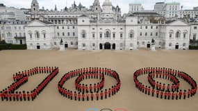 Londres a fêté le J-100 toute la journée