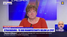 Retraites: "entre 3000 et 4000" manifestants de moins en Alsace par rapport au 31 janvier