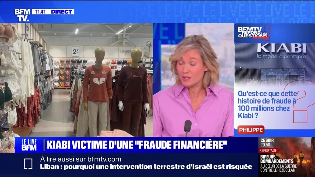 Qu'est-ce que cette histoire de fraude à 100 millions d'euros chez Kiabi? BFMTV répond à vos questions (1/1)