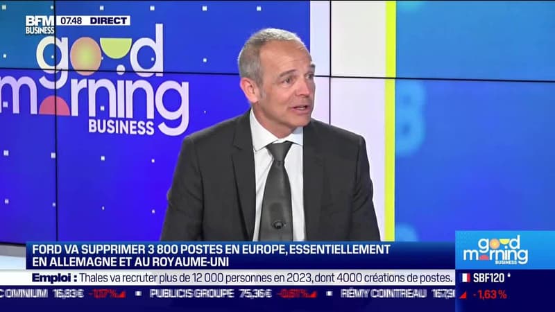 Louis-Carl Vignon (Ford France) : Ford va supprimer 3 800 postes en Europe - 27/02