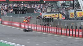 Carlos Sainz lors du GP de Grande-Bretagne.