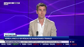 Matthieu Burin (Hemea) : Hemea lance le 1er réseau de mandataires travaux - 07/07