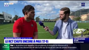 "On est frustrés": le RCT chute encore à Pau