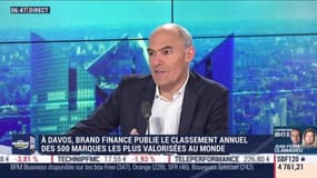 Bertrand Chovet (Brand Finance France) : A Davos, Brand Finance publie le classement annuel des 500 marques les plus valorisées au monde - 22/01