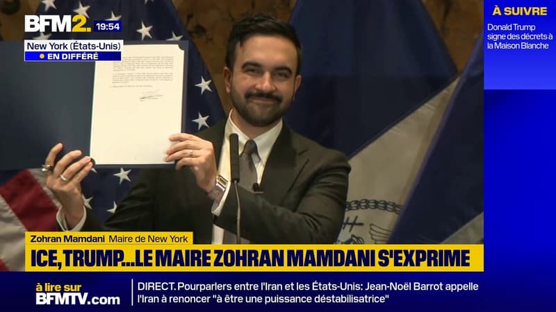 Zohran Mamdani signe un nouveau décret exigeant que l'ICE obtienne un mandat judiciaire avant d'entrer dans une propriété de la ville de New York