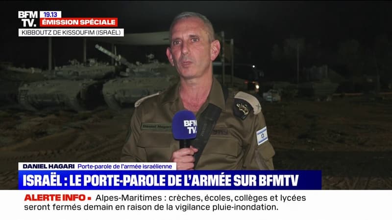 Daniel Hagari, porte-parole de l'armée israélienne: 