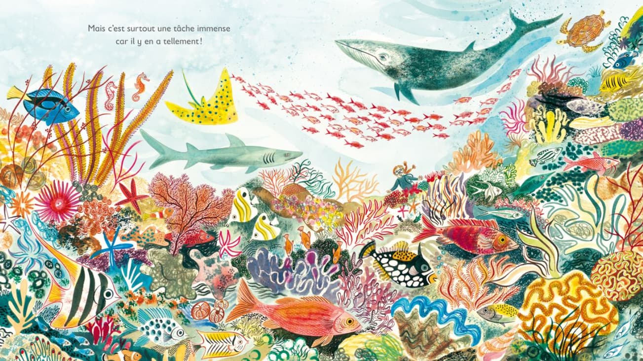 "Tous: la biodiversité sur terre" de Nicola Davies et Emily Sutton "Tous: la biodiversité sur terre" de Nicola Davies et Emily Sutton