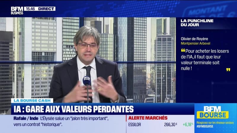 La bourse cash : « Pour acheter les losers de l'IA, il faut que leur valeur terminale soit nulle » - 12/02