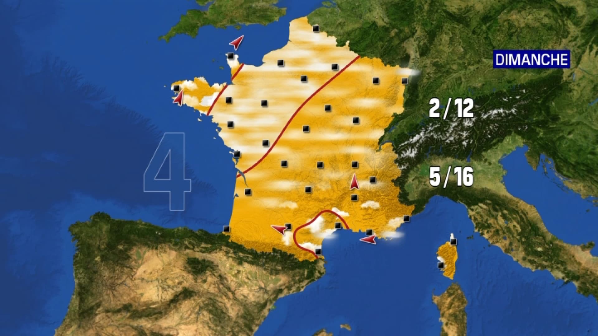 Les prévisions météo pour le dimanche 28 janvier 2024. Les prévisions météo pour le dimanche 28 janvier 2024.