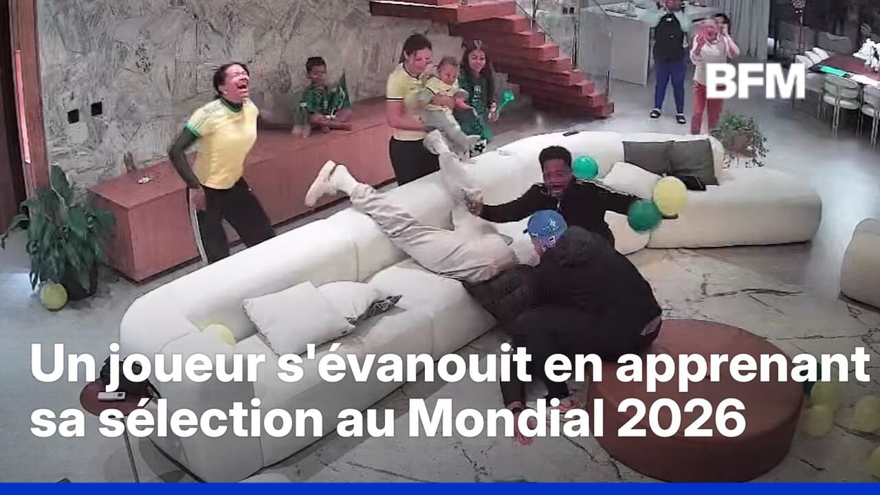 Un joueur brésilien s'évanouit en apprenant sa sélection au Mondial 2026