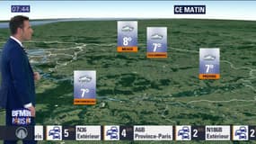 Météo Paris Île-de-France du 1er janvier: Fortes rafales de vent pour aujourd'hui