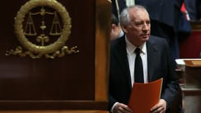 François Bayrou lors de sa DPG le 14 janvier 2025.