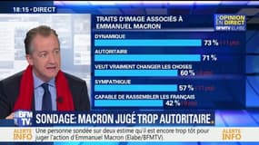 EDITO – "Il vaut mieux un président un peu trop autoritaire, qu'un président faible"