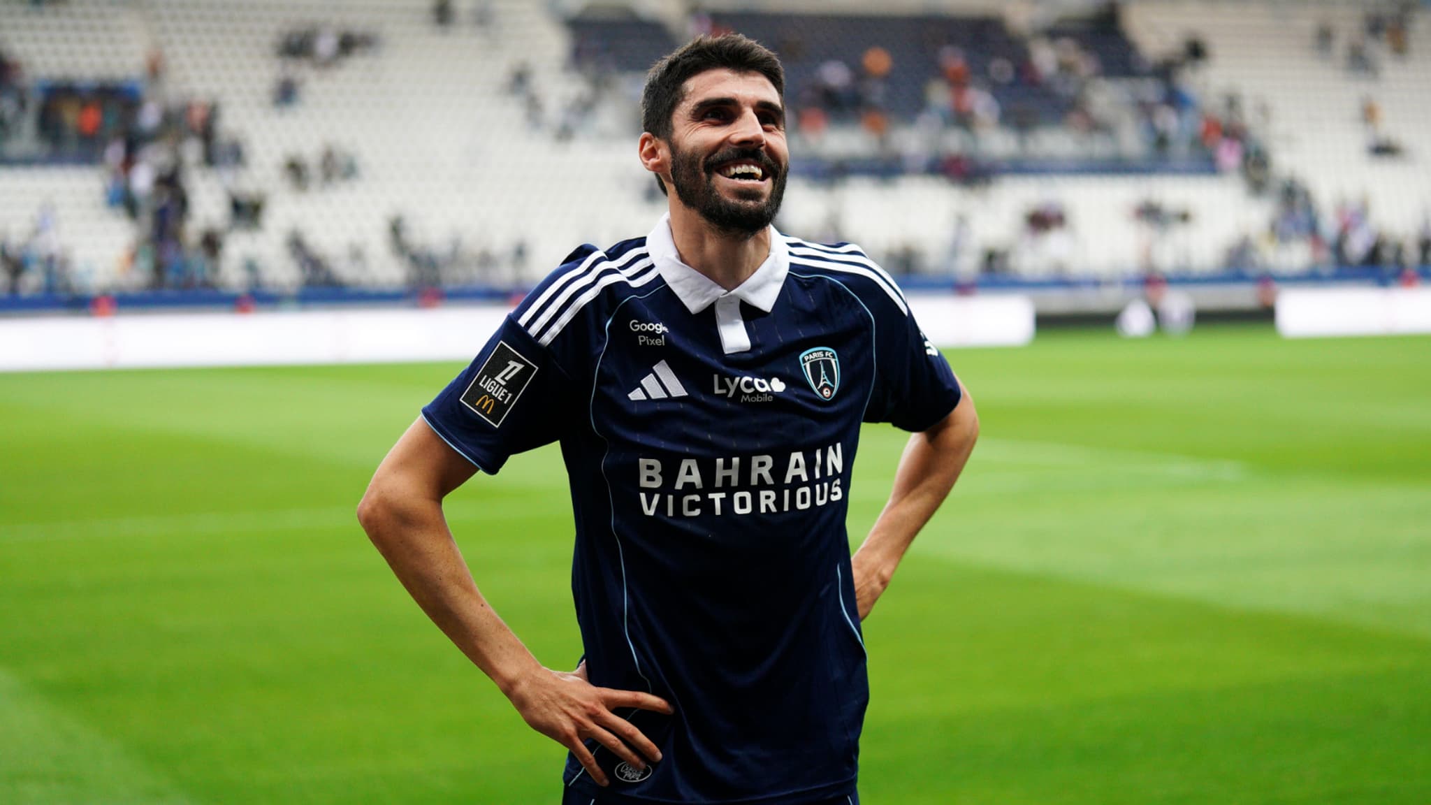 Pierre Lees-Melou le 31 août 2025 avec le Paris FC