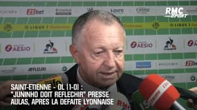 OL : "Juninho doit réfléchir" presse Aulas après la défaite à Saint-Etienne
