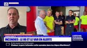 Alpes-Maritimes: un été "intense" pour les sapeurs-pompiers