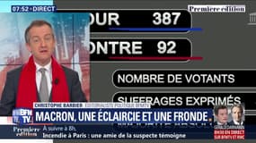L’édito de Christophe Barbier: Loi anticasseurs, une éclaircie et une fronde pour Macron