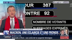 L’édito de Christophe Barbier: Loi anticasseurs, une éclaircie et une fronde pour Macron