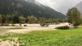 De fortes crues et inondations ont lieu dans le Valgaudemar.