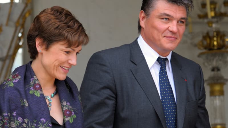 Chantal Jouanno et David Douillet