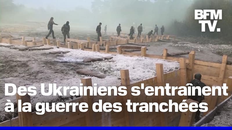 Des soldats ukrainiens s'entraînent en France, non loin des champs de bataille de la Première Guerre mondiale