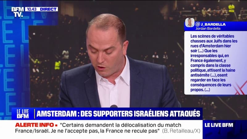 Supporters israéliens attaqués à Amsterdam: les réactions politiques se multiplient