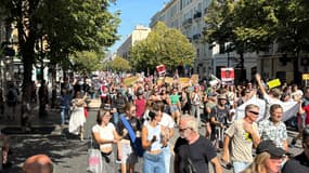 Cortège niçois de la manifestation nationale du jeudi 18 septembre 2025