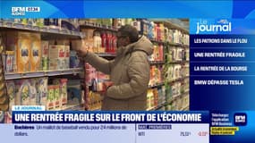 Une rentrée fragile sur le front de l'économie