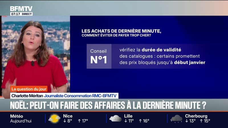 Cadeaux de Noël: peut-on faire des affaires en les achetant à la dernière minute ?