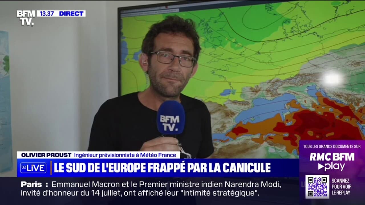 Canicule Au Sud De L Europe La France Tr S L G Rement Touch E Par La Vague De Chaleur