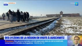 Des lycéens de la région en visite à Auschwitz