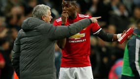 José Mourinho et Paul Pogba
