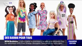 Sans cheveux ou atteinte de Vitiligo... Mattel dévoile ses nouvelles Barbie pour plus de diversité