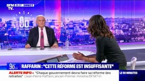 Jean-Pierre Raffarin sur la réforme des retraites: "Je pense que le gouvernement ne peut pas renoncer"