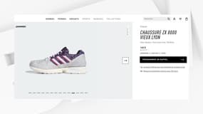 Adidas met en vente une chaussure en hommage l'histoire lyonnaise