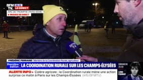 Colère agricole: la Coordination rurale mène une action surprise sur les Champs-Élysées